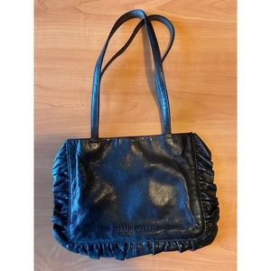 Miu Miu Black Leather Handbag